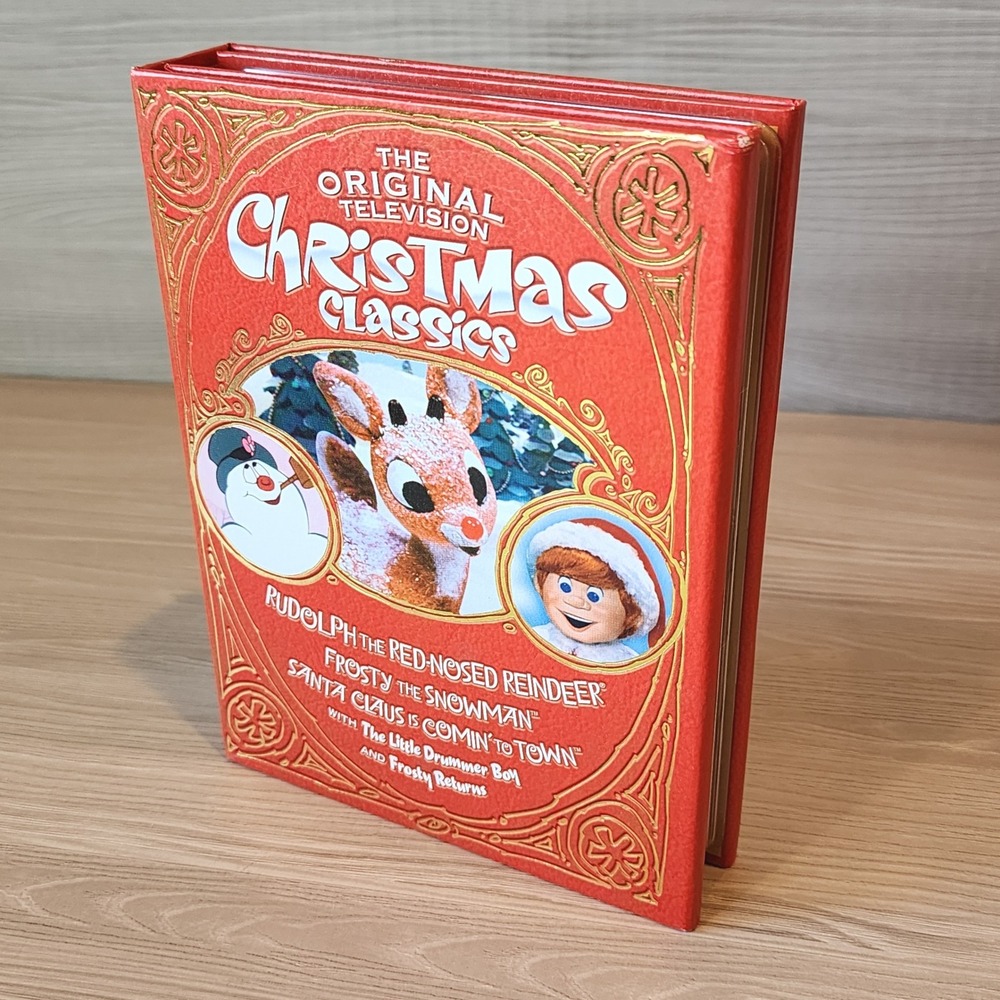 VTG 2006 The Original Television Christmas Classics DVD Book Set Rudolph Frosty